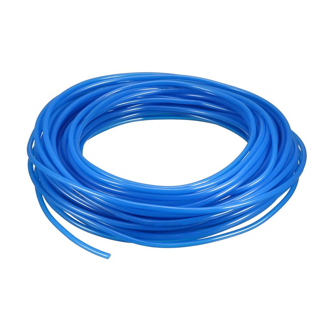 uxcell Pneumatic Air Tubing, 4mm OD x 2.5mm ID 19m(62.3ft) Long PU Polyurethane Air Compressor Tubing Hose Pipe Blue