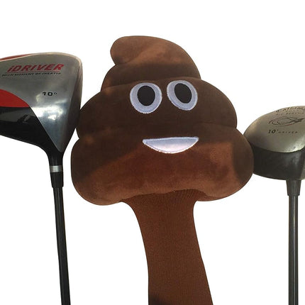 Cubierta para palos de golf "Poopy" de Golf Giddy