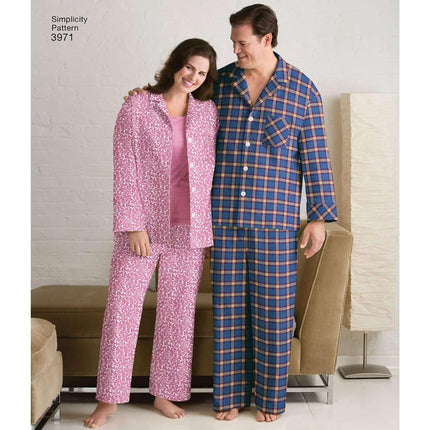 Simplicity Sewing Pattern 3971 AA Plus Size Sleepwear