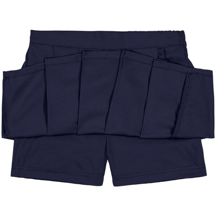 Nautica Girls' School Uniform Pleated Scooter with Pockets, Navy, 8