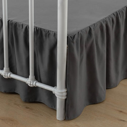 xuan dian Bed Skirt Twin Size Ruffled Bed Skirts w