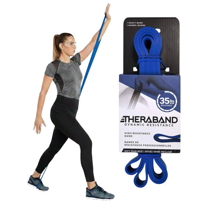 THERABAND High Resistance Band, Heavy Elastic Supe