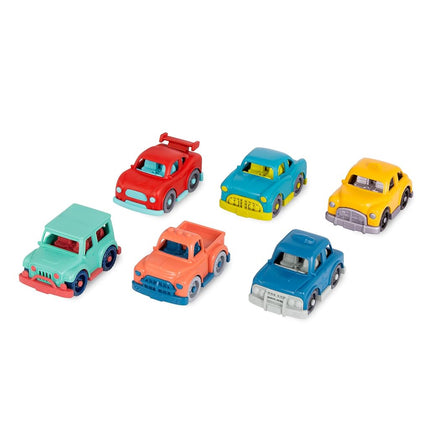 Battat Wonder Wheels Mini Toy Cars, Mini Riders 6-