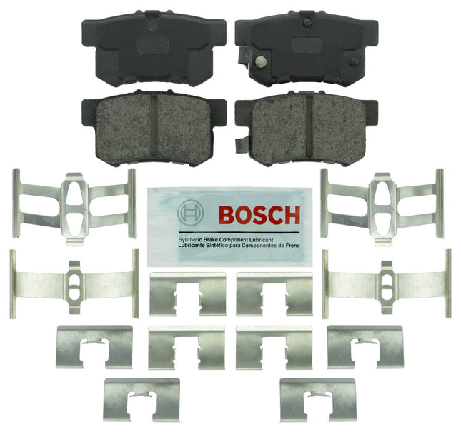 BOSCH BE537H Blue Ceramic Disc Brake Pad Set With 