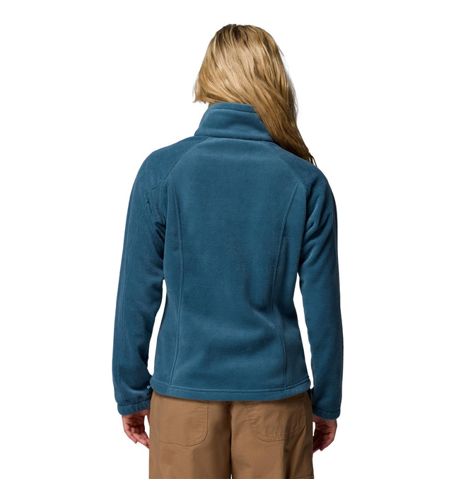Columbia Women's Benton Springs Full Zip, Full Zip Fleece Jacket, Everblue, L