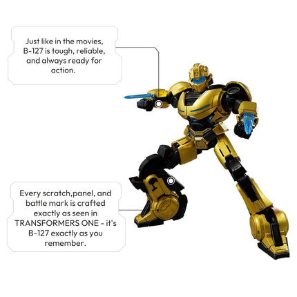 Blokees Figures - Transformers (Model Kit) 71176 - Classic Class(CC) 15-MovieONE B-127 （Luminous Eyes）
