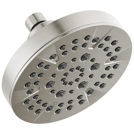 Delta Faucet 5-Spray Brushed Nickel Shower Head, S