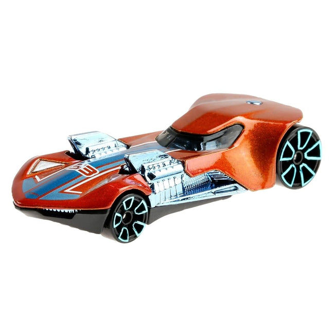 Hot Wheels GRR41 Blue And Satin Twin Mill III 4/5