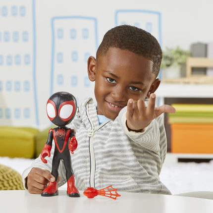 SPIDEY AND HIS AMAZING FRIENDS Marvel Supersized Hero 22.5-cm Action Figures 3-Pack