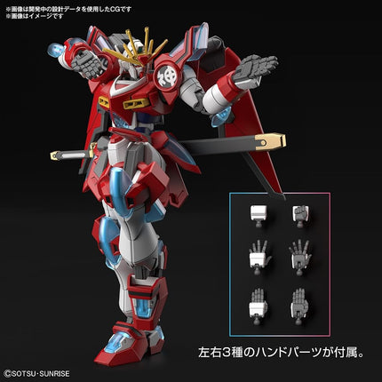 Bandai Hobby HG 1/144 Shin Burning Gundam Model Kit High Grade