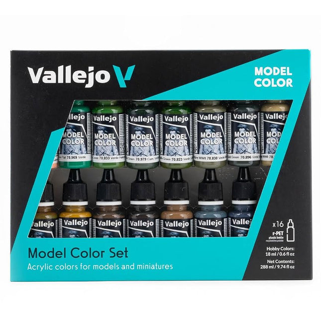 70114 Model Colour WWII German Cam 16 Colour Acryl