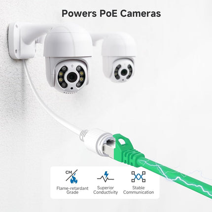 Cable Matters 10Gbps Snagless Shielded Cat 6A Ethernet Cable - 10ft, Cat 6A Cable, Cat6A Cord, Ethernet Cord, Green