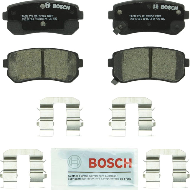 Bosch BC1157 QuietCast Premium Disc Brake Pad Set 