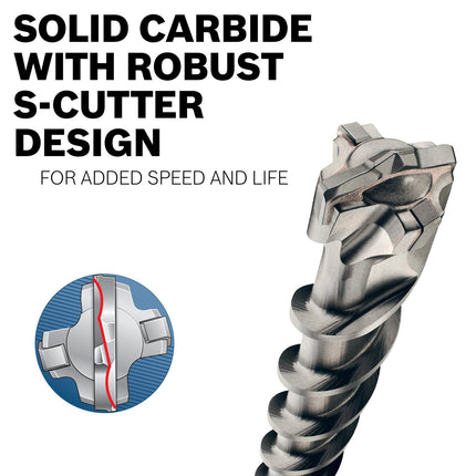 Bosch HC5050 1 in. x 13 in. SDS-max Speed-X Rotary Hammer Bit
