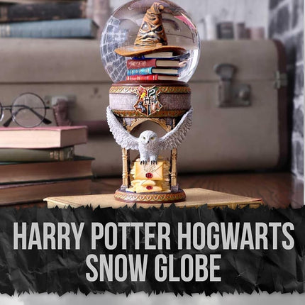 Nemesis Now Officially Licensed Harry Potter First Day at Hogwarts Snow Globe, 19.5cm