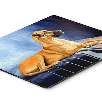 Caroline's Treasures Natural Fawn Great Dane Mouse Pad/Hot Pad/Trivet (7204MP)