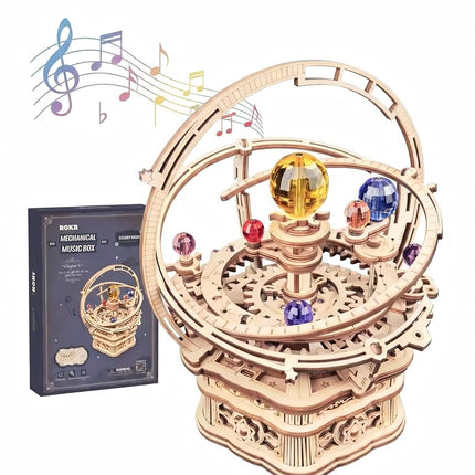 ROKR 3D Wooden Puzzles for Adults Mechanical Music