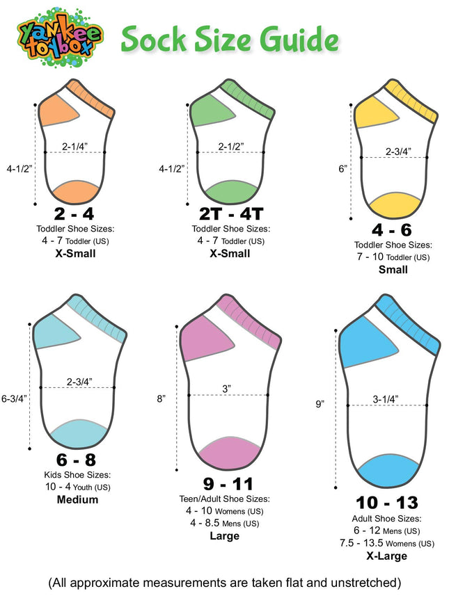 Sesame Street Kids' Little Quarter Length Socks, 6 Pair Pack, Multi, 4-6 Boys (Shoe 7-10)