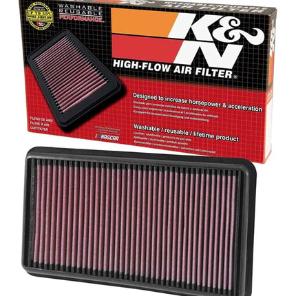 K&N Filters 33-5025 Washable and Reusable Car Air Filter