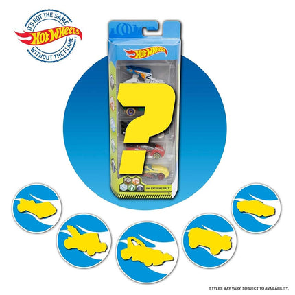 Hot Wheels 5-Pack of Toy Cars & Trucks (Styles May Vary)