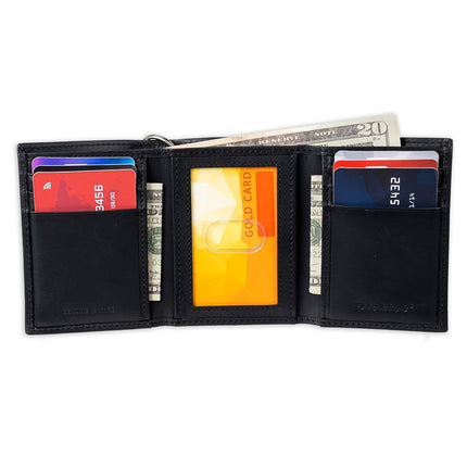 Dickies Men's Coated Leather Hb-31di1101n-blk Wallet, Compact,Slim, Black, One Size UK