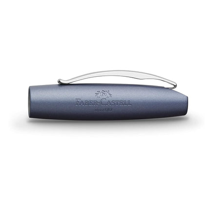 Faber-Castell Essentio 148443 Fountain Pen Nib B Aluminium Blue