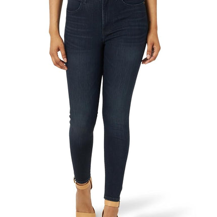 Wrangler Women's High Rise Unforgettable Skinny Jean, Coldspring, 14