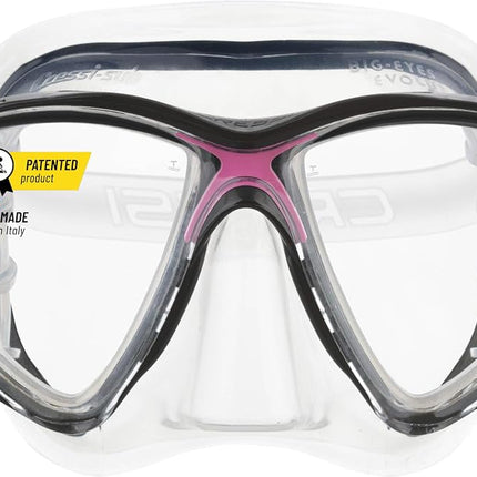 Cressi Big Eyes Evolution Snorkel Mask - Adult Sno