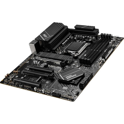 MSI PRO B650-P WiFi Motherboard, Micro-ATX - Supports AMD Ryzen 7000 Series Processors, AM5-12 Duet Rail 80A VRM, DDR5 Memory Boost 6400+MHz/OC, 2 x PCIe 4.0 x16, 2 x M.2 Gen4, Wi-Fi 6E