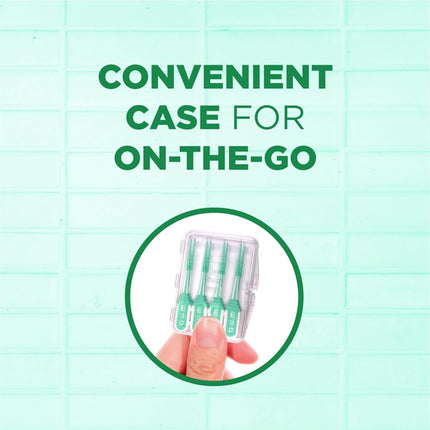GUM-6705R Soft-Picks Comfort Flex Mint Dental Picks, New Invigorating Mint Flavor, 80 Count