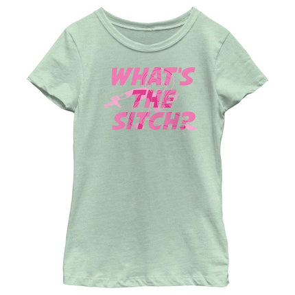 Camiseta de manga corta para niñas Disney Kim Possible Whats The Sitch, menta, talla XS