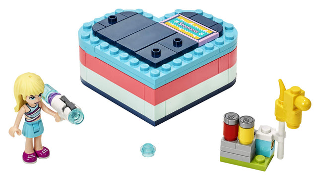Lego Friends 41386 - Stephanie`s Sommer Herz Box (95 Teile)
