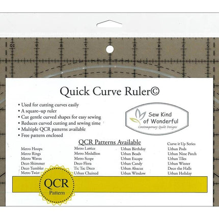 Sew Kind Of Wonderful Quick Curve Ruler, Acrylic, 