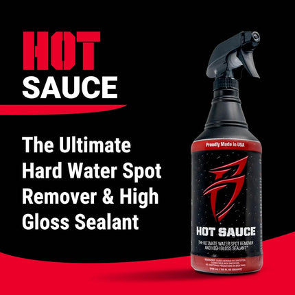 BLING SAUCE WATERSPOT Remover with Wax SEALANTS Black