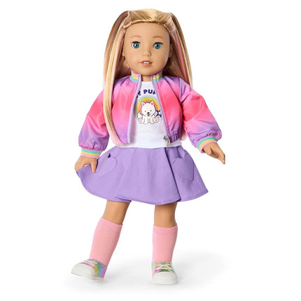 American Girl Summer’s Waggy Pup Tails Outfit for 18-inch Dolls (Girl of The Year 2025)