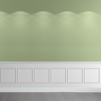 6 Set Accent Wall Molding Kit Premade Wainscoting Panels Wall Molding Peel and Stick Panel White Pre Cut Trim for Walls Picture Frame Molding for Home Decoration (20 x 20 Inch)