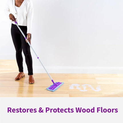 Rejuvenate Professional Wood Floor Restorer and Polish with Durable Finish Non-Toxic Easy Mop On Application Satin Finish 32oz