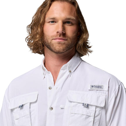 Columbia Men's Bahama II Short Sleeve Shirt,White,X-Large