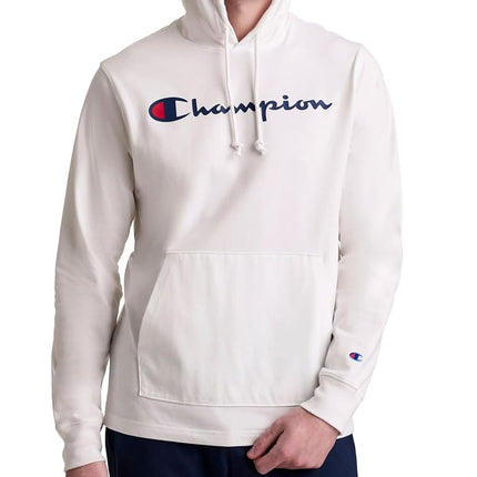 Champion Men's MIDDLEWEIGHT Hoodie Jacket, White, XL