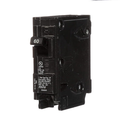 Siemens Q160 60-Amp 1 Pole 120-Volt Circuit Breake