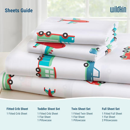 Wildkin Kids 100% Cotton Flannel Pillowcase – Soft, Breathable & Standard Size - Jurassic Dinosaurs