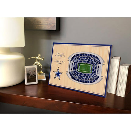 YouTheFan NFL Dallas Cowboys 3D StadiumViews Desktop Display - AT&T Stadium