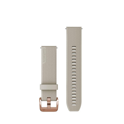 Garmin Quick Release 20 Watch Band, Light Sand Sil