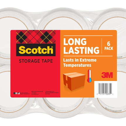 Scotch Long Lasting Storage Packaging Tape, 1.88" 