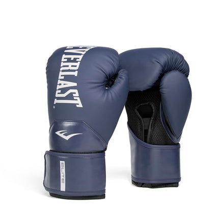 Everlast Elite 2 16oz Boxing Gloves, Navy Boxing G