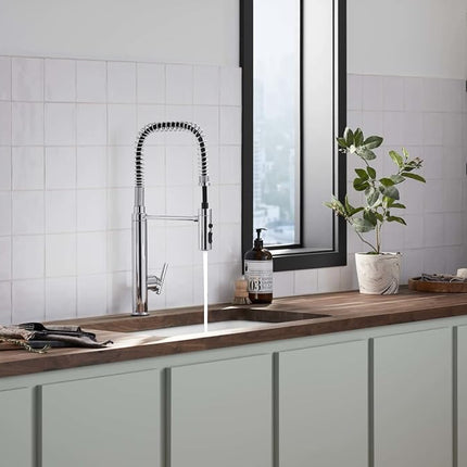 Kohler 24982-CP Purist Kitchen Sink Faucet, Polished Chrome