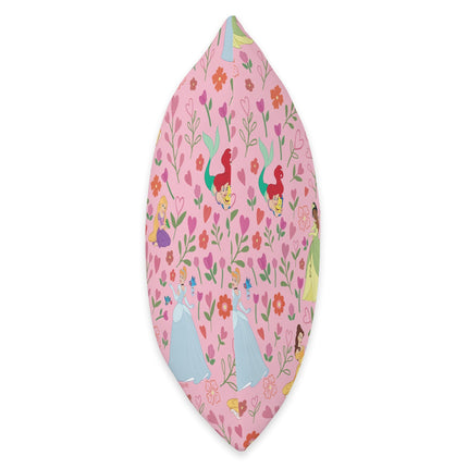 Almohada decorativa de 16x16 pulgadas, multicolor, Princesas de Disney y sus mejores amigas del Día de San Valentín