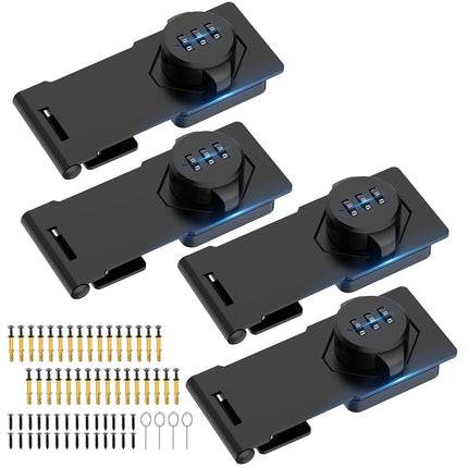 MeBantoo Household Cabinet Password Hasp Locks, Ca