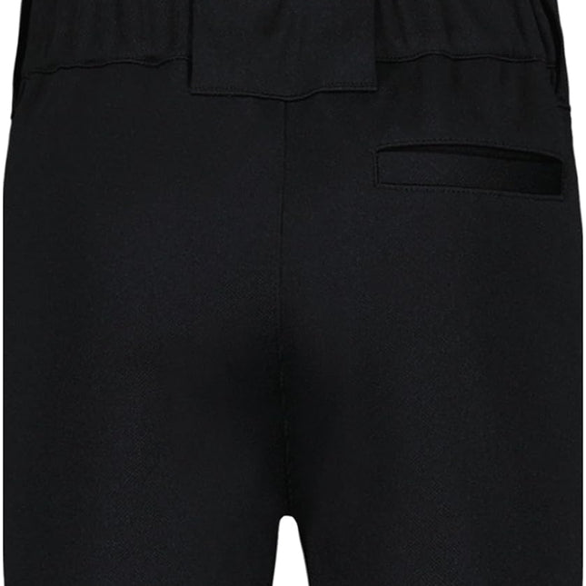 Under Armour Boys Baseball Pant, Belt Loops, Logo, Snap Closure, Comfortable & Durable, Black/Aluminum, 5