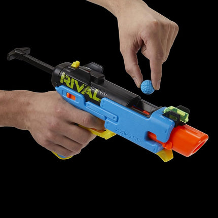 Nerf Rival Fate XXII-100 Blaster, Accurate System, Adjustable Sight, Breech Load, Includes 3 Rival Rounds